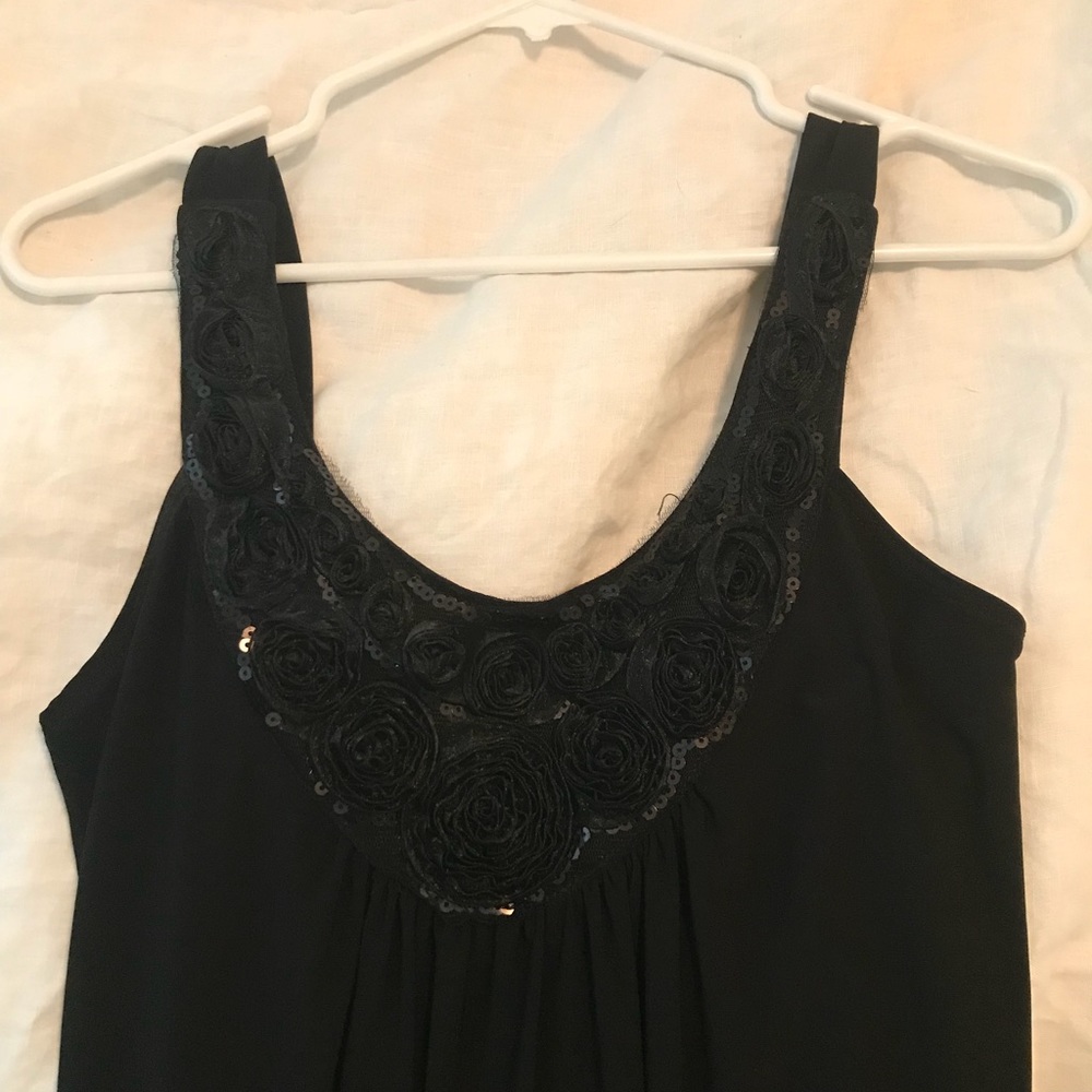 Short black dress - Picture 2 of 3